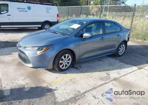 2020 Toyota Corolla Le from USA, damaged, VIN 5YFEPRAE4LP088240